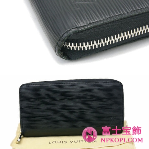 LOUIS VUITTON ルイヴィトン M60072 エピ ジッピーウォレット 長財布 ノワール